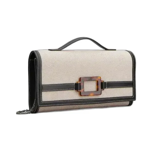 Belle Buckled Tote Bag
