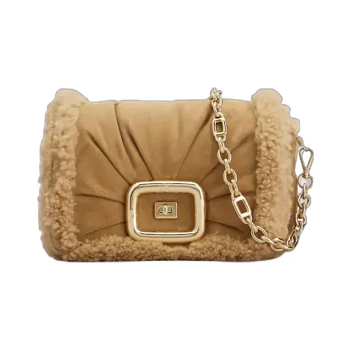 Vic' Choc Flap Shoulder Bag