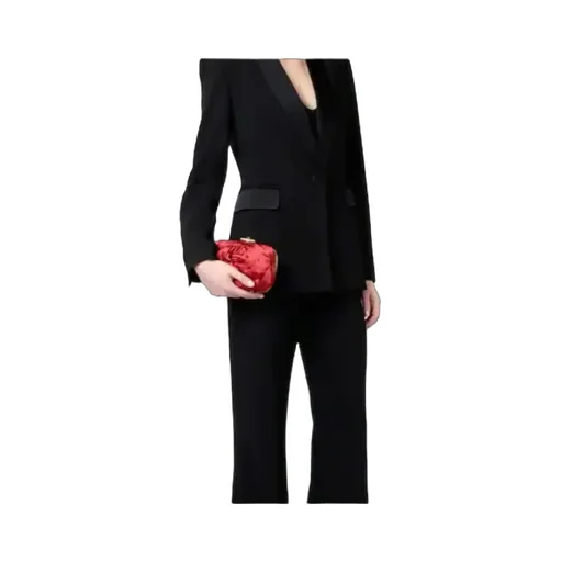 Rose Vivier Clutch In Satin