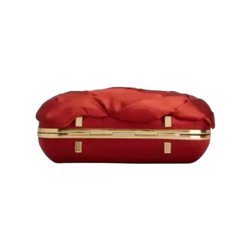 Rose Vivier Clutch In Satin