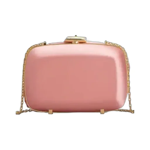 Rose Vivier Clutch In Satin