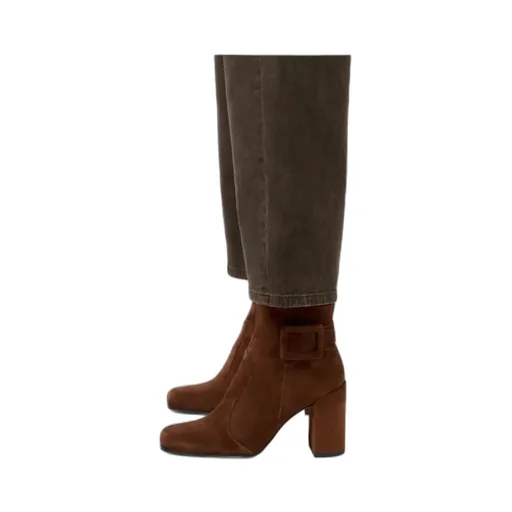 Polly Booties In Suede