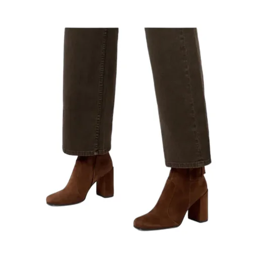 Polly Booties In Suede