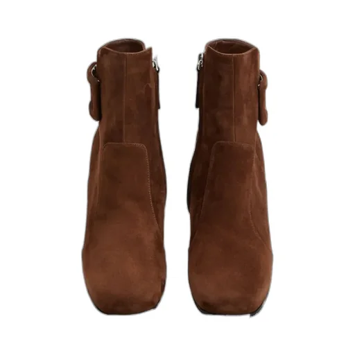 Polly Booties In Suede