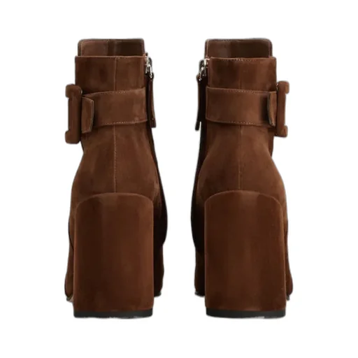 Polly Booties In Suede
