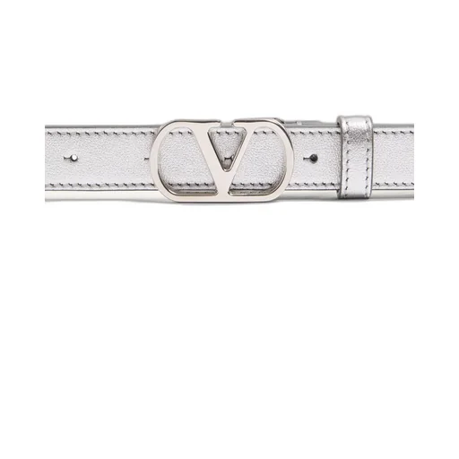 Vlogo Signature Belt In Laminated Calfskin 20 Mm