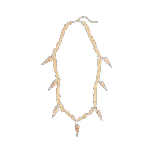 Jardin Aquatique Necklace In Metal And Shells