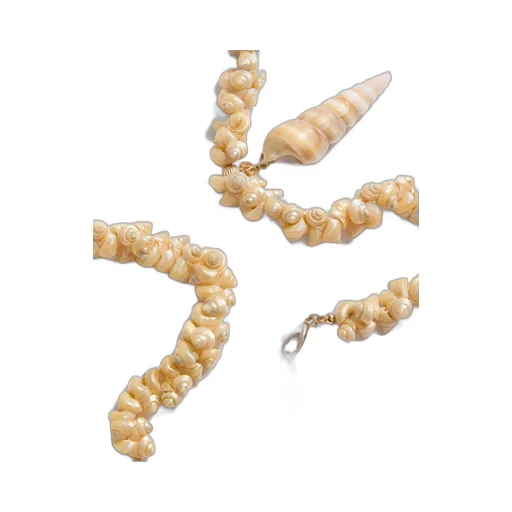 Jardin Aquatique Necklace In Metal And Shells