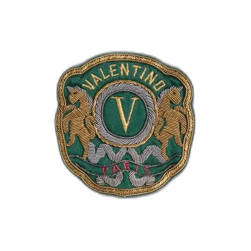Valentino Wool Cardigan With Embroidered Valentino Patch