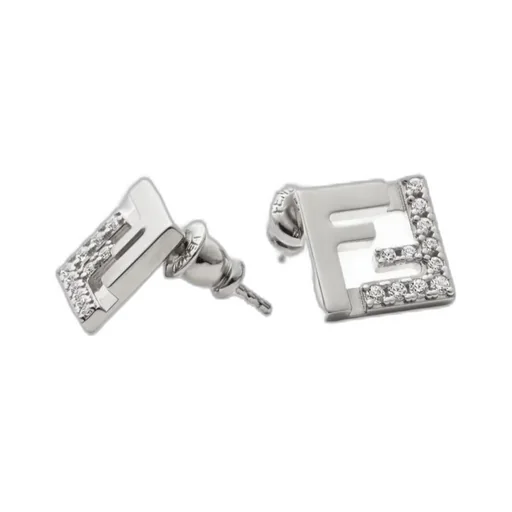 Fendi Forever Fendi Embellished Earrings