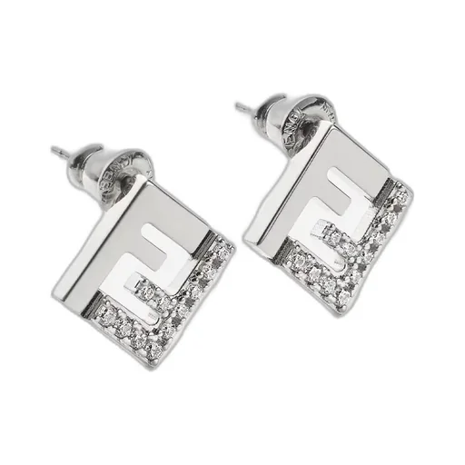 Fendi Forever Fendi Embellished Earrings