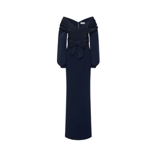Off-Shoulder Bow Gown