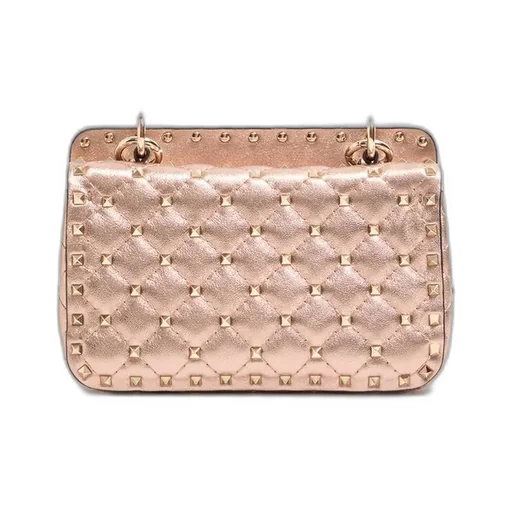 Valentino	Garavani Rockstud Spike Foldover-Top Small Crossbody Bag
