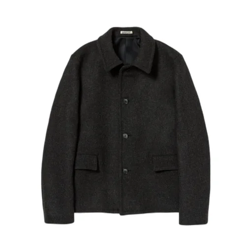 Auralee Button-Up Coat