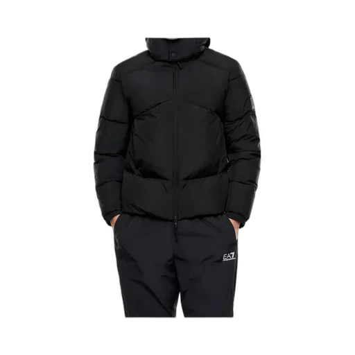 Hooded Zip-Up Cotton Jacket