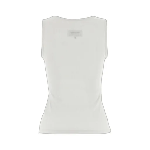 Mm6 Maison Margiela Plaque Sleeveless Tank Top