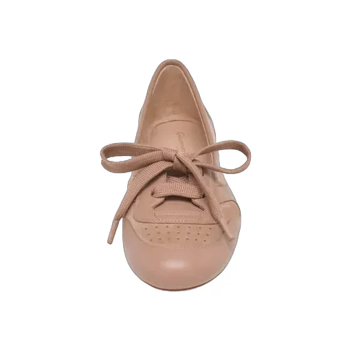 Gianvito Rossi Lace-Up Ballet Flats