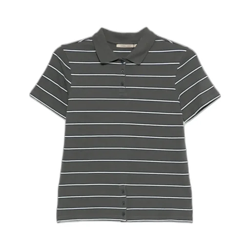 Paloma Wool Short-Sleeved Striped Polo Shirt