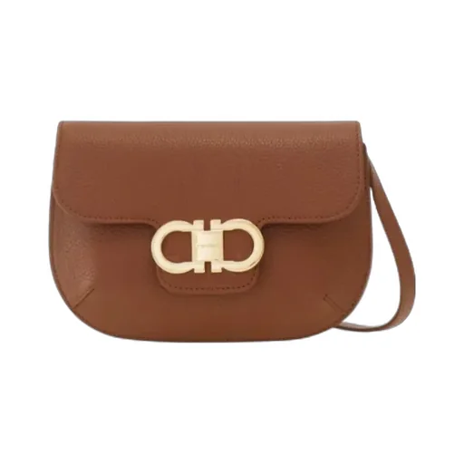 Ferragamo Logo Plaque Crossbody Bag