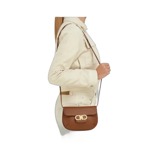 Ferragamo Logo Plaque Crossbody Bag
