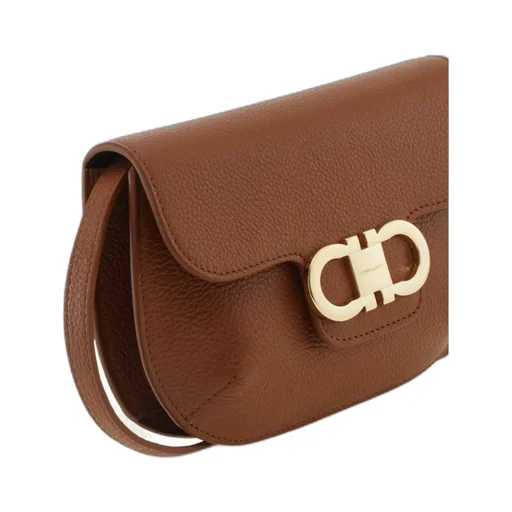 Ferragamo Logo Plaque Crossbody Bag