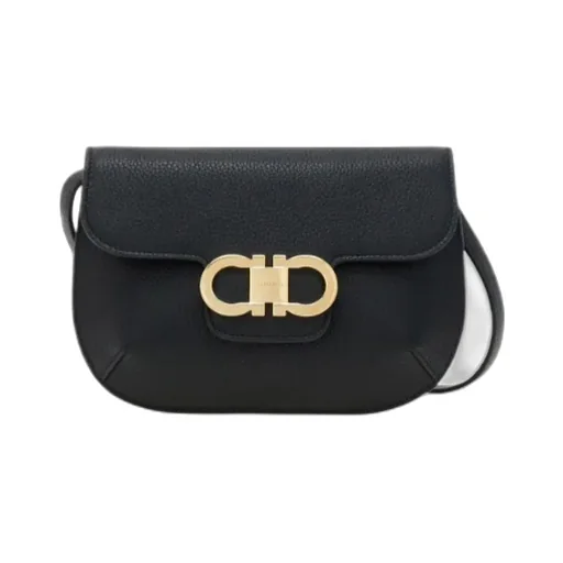 Ferragamo Logo Plaque Crossbody Bag