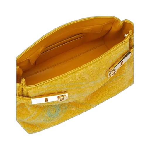 Hug Soft Crossbody Bag With Sequins