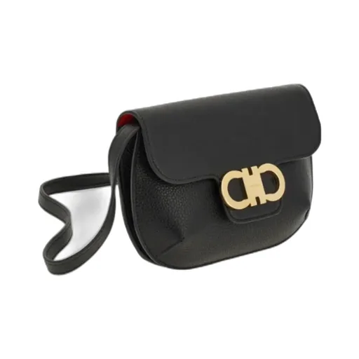 Ferragamo Logo Plaque Crossbody Bag