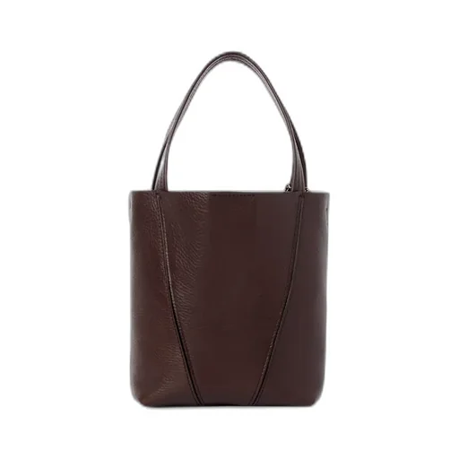 Chloé Spin Logo Printed Small Top Handle Bag