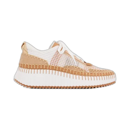 Chlo Nama Lace-Up Sneakers