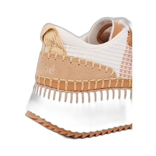 Chlo Nama Lace-Up Sneakers