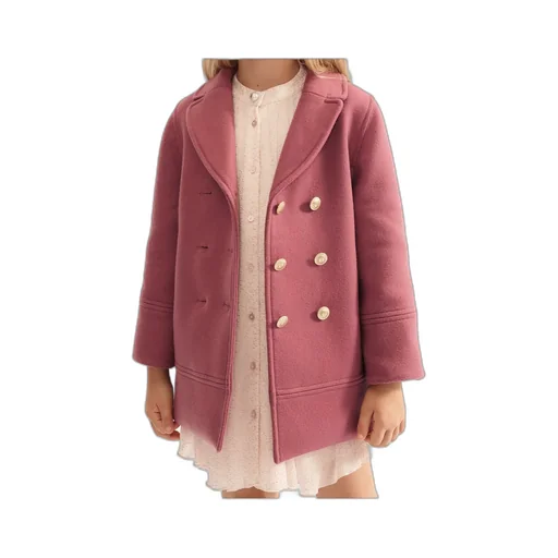 Wool Long-Sleeved Coat