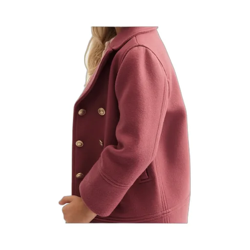 Wool Long-Sleeved Coat