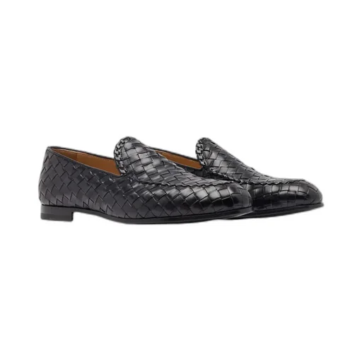 Scarosso Vittorio Interwoven-Designed Loafers
