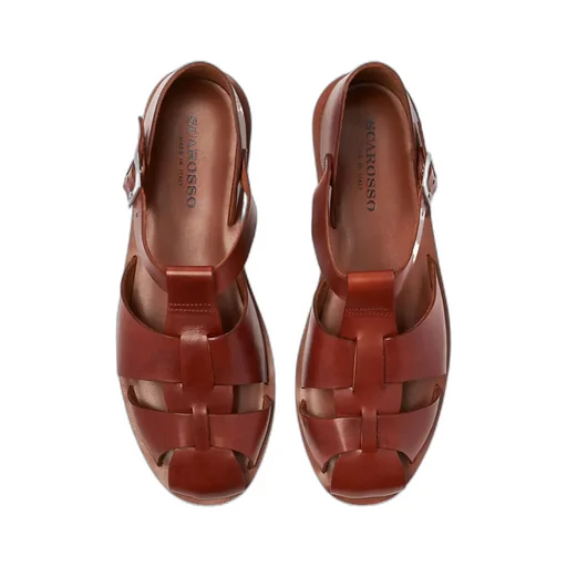 Scarosso Apollo Buckle-Fastened Sandals