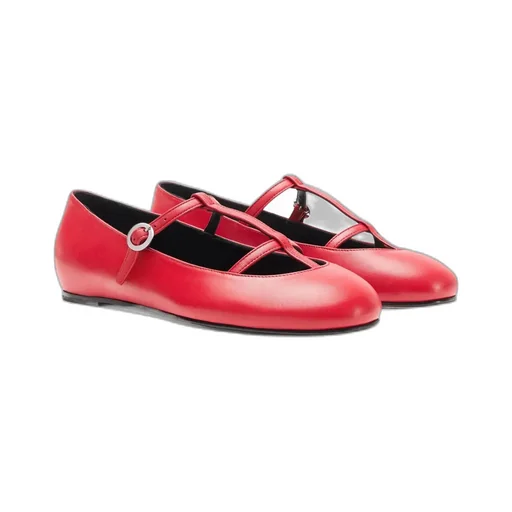 Scarosso Linda I Round-Toe Ballerina Shoes