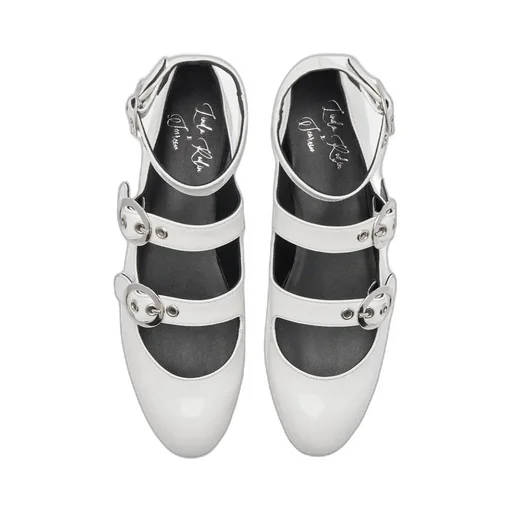 Scarosso Linda Ii Ankle Strap Ballerina Shoes