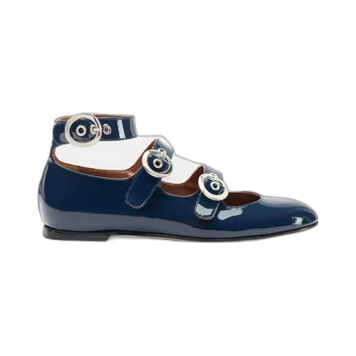 Scarosso Linda Ii Ankle Strap Ballerina Shoes