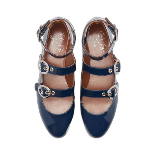 Scarosso Linda Ii Ankle Strap Ballerina Shoes