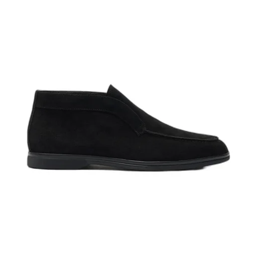 Scarosso Leonardo Round-Toe Ankle Boots