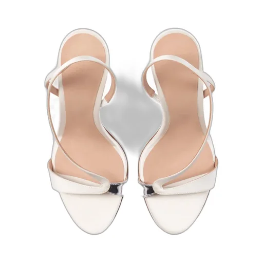 Scarosso Paula Almond-Toe Strappy Sandals
