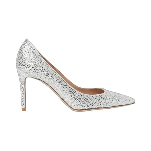 Scarosso Greta Embellished Pointed-Toe Pumps