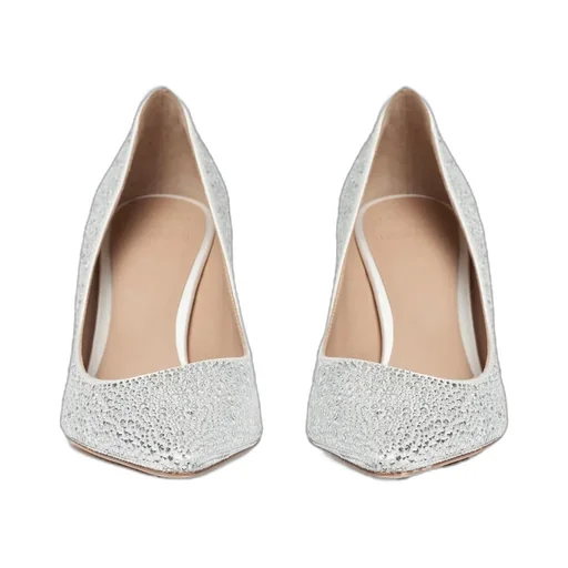 Scarosso Greta Embellished Pointed-Toe Pumps