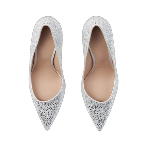 Scarosso Greta Embellished Pointed-Toe Pumps