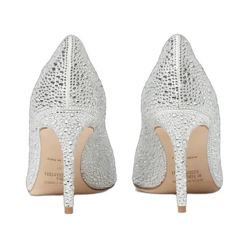 Scarosso Greta Embellished Pointed-Toe Pumps