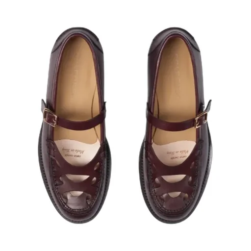 Scarosso Minni Buckle Fastened Flat Shoes