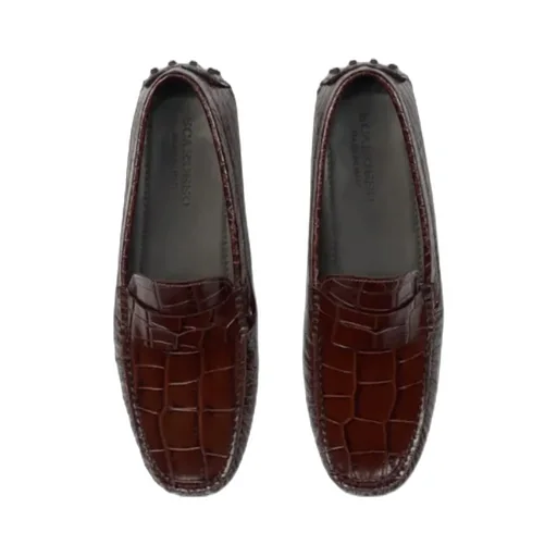 Scarosso Michael Almond Toe Loafers