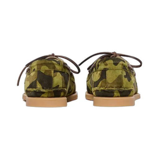 Scarosso Morgan Camo Boat Shoes