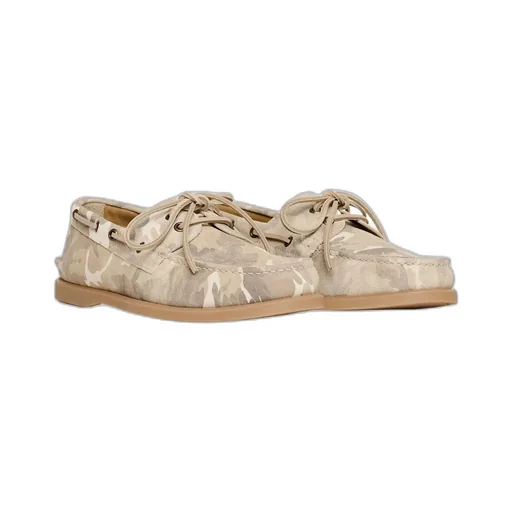 Scarosso Morgan Camo Boat Shoes