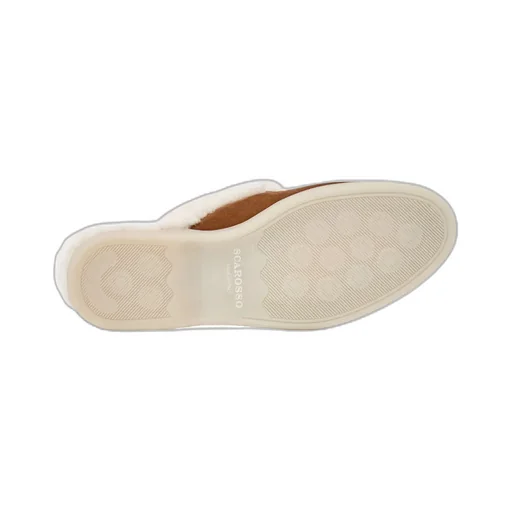 Scarosso Lucrezia Shearling Slip-On Mules